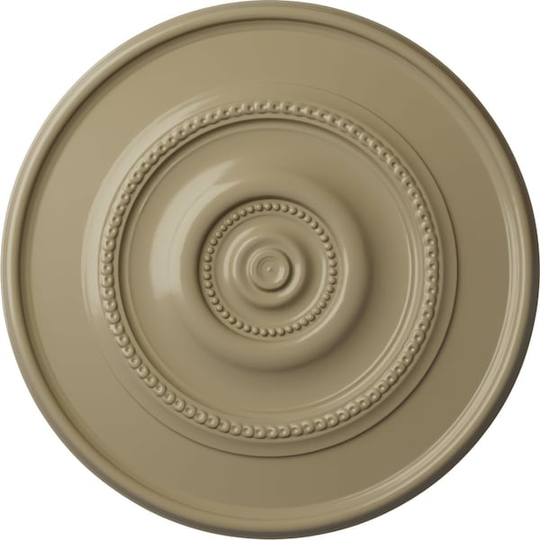 Ekena Millwork Dylar Ceiling Medallion (Fits Canopies up to 6 1/4"), Hand-Painted Gobi Desert, 30"OD x 2 1/4"P CM30DYGDF - main